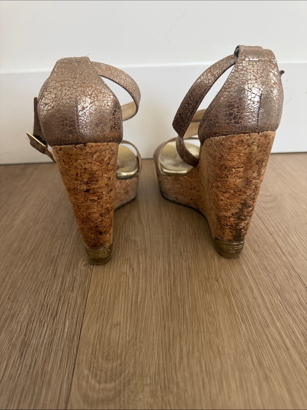 Jimmy Choo Wedge Sandals Portia - Picture 4 of 5